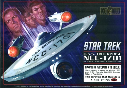 special edition polar lights uss enteprise