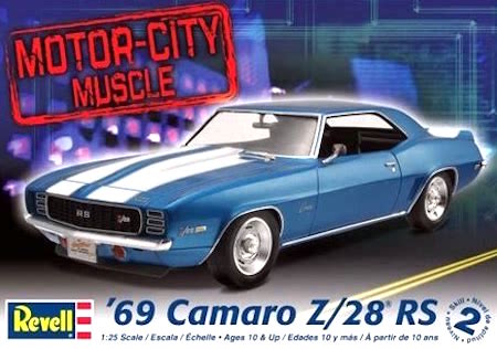 Revell 1:25 69 Camaro Z/28