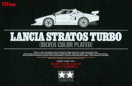 Tamiya Lancia Stratos Turbo Silver 
