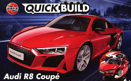 Airfix J6049 QUICKBUILD Audi R8 Coupe