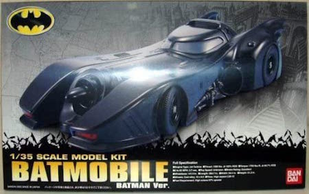 Bandai Model Kit DC Comics  Batman  Batmobile  