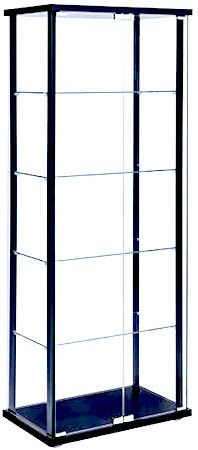 3-Shelf Glass Display Case for Figures and Scale Models - Tokyo