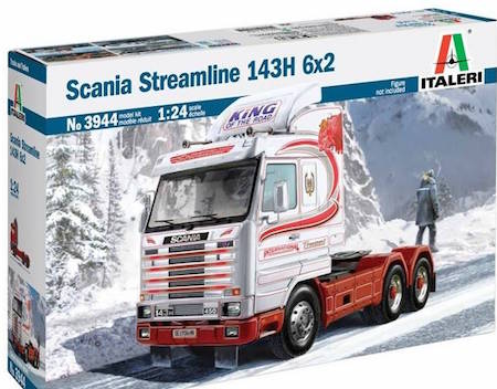 Italeri  Scania Streamline  Scale 143H 6x2