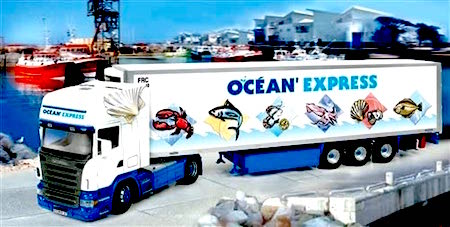 Italeri  Scania R620 Semi Frigo 'Océan Express'