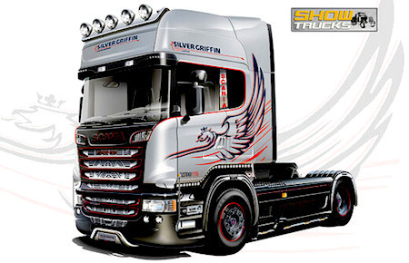 
Italeri 3Scania R730 Streamline Show Truck,