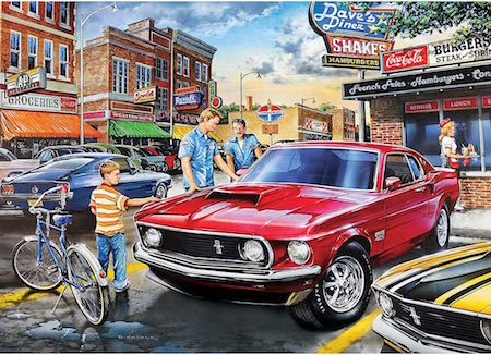 MasterPieces 1000 Piece Jigsaw Puzzle for Adults, Family, Or Kids - Dave's Diner
