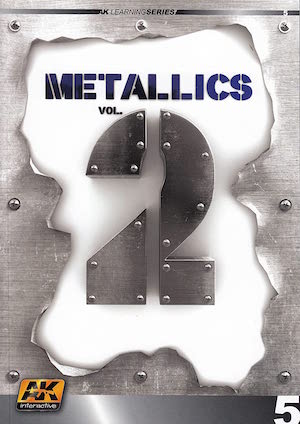 AK Interactive AKI508 Book - Metallics Vol 2