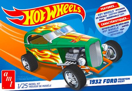 AMT 1932 Ford Phantom Vicky Hot Wheels 1:25 Scale Model Kit