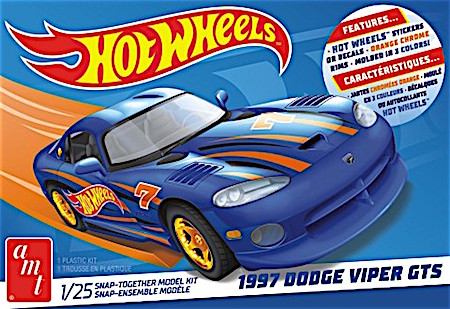 AMT - Hot Wheels 1997 Dodge Viper GTS Snap