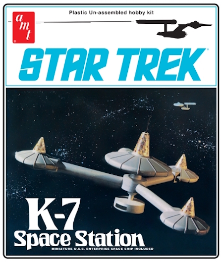 AMT Star Trek K-7 Space Station  Scale Model Kit