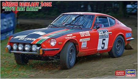 Hasegawa Datsun Fairlady 240Z RAC Rally Model