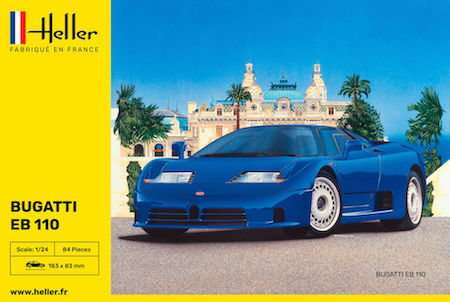 Heller HEL80738 1:24-Bugatti EB 110