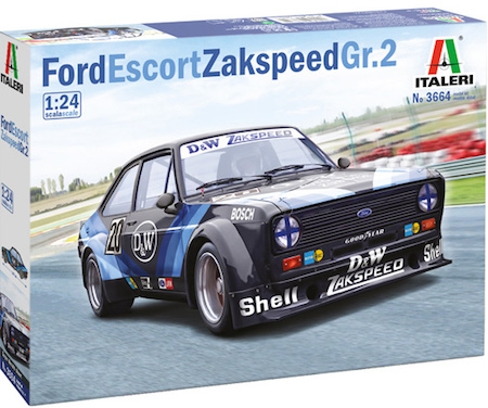 Italeri Ford Escort Zakspeed  Model Kit