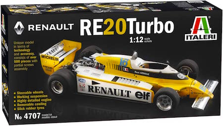Italeri 4707S Renault RE 20 Turbo Model 