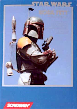 Star Wars 1/6 Scale Boba Fett Vinyl Model Figure Kit Kaiyodo)