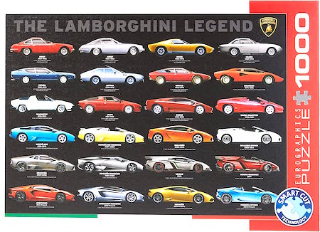 EuroGraphics The Lamborghini Legend Puzzle (1000 Piece) (6000-0822)