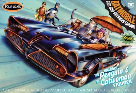 polar lights batmobile model