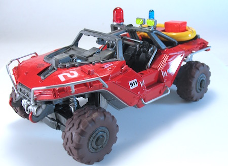 halo warthog rescue vehicle model