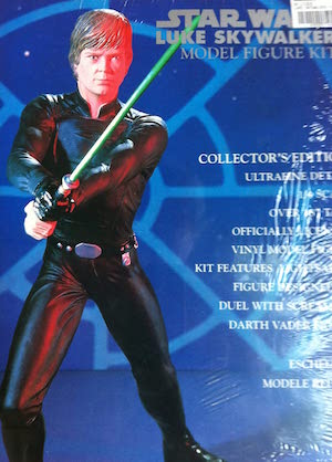 Star Wars Luke Skywalker Model Figure Kit. Detail 1/4 Scale and