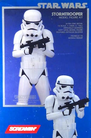Star Wars Screamin' Stormtrooper Model Figure Kit 12" tall 1/6 Scale