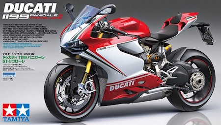 TAMIYA America, Inc 1 12 Ducati 1199 Panigale S Tricolore, TAM 14132