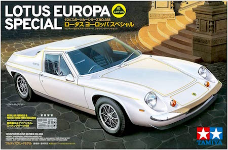 Tamiya 24358 Lotus Europa Special 1:24 Scale with PE, Highly Model, Plastic Kit
