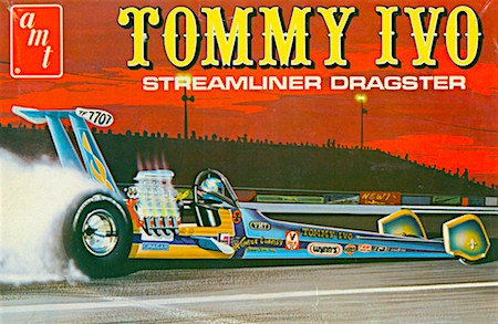 AMT Tommy Ivo Streamliner Dragster 1:25 Scale Model Kit