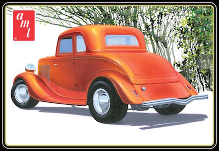 
AMT 1934 Ford 5-Window Coupe Street Rod 1:25 Scale Model Kit