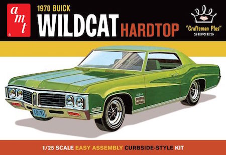 AMT1970 Buick Wildcat Hardtop 1:25 Scale Model Kit