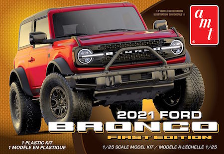 2021 Bronco First Edition 1/25 Scale Model by AMT AMT1343M