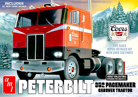 AMT Peterbilt 352 Pacemaker COE  Model Kit