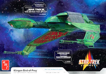 AMT Star Trek Model Kit Klingon Bird of Prey