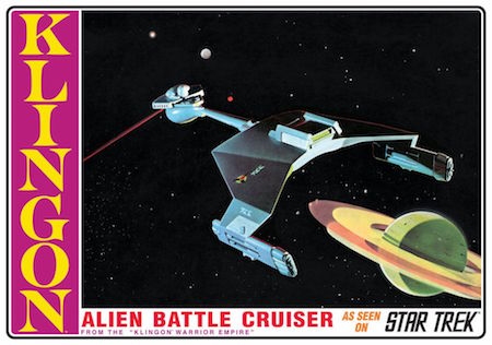 AMT Star Trek: Klingon Battle Cruiser  Scale Model Kit