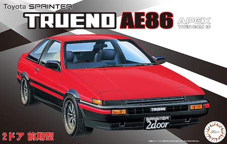 ujimi Model ID-183 1/24 ID183 Bee Toro (2-Door GT/APEX Early Model)