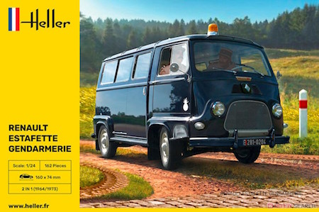 Heller  Renaut Estafette Gendarmerie police