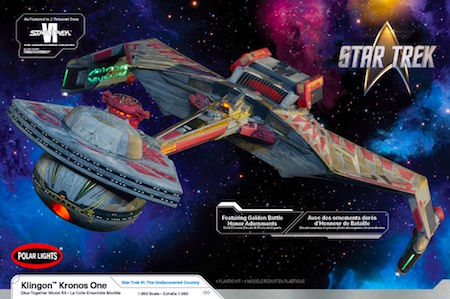 Polar Lights Star Trek  The Undiscovered Country Klingon Kronos One  Scale
