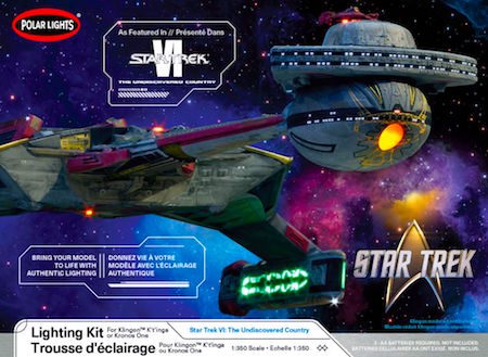 Star Trek  Klingon Kronos One Light KIT   Scale - Star Trek VI 