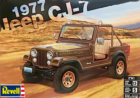 Revell 77 Jeep CJ-7 1:24 Scale