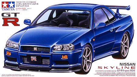 TAMIYA 24210 Nissan Skyline GT-R V-SPEC R34