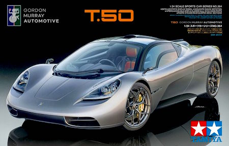 TAMIYA 24364 1:24 GMA T.50 Gordon Murray Automotive - Model Building, Plastic Kit