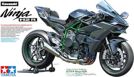Tamiya 14131 1/12 Kawasaki Ninja H2R Plastic Model Plastic Model Kit
