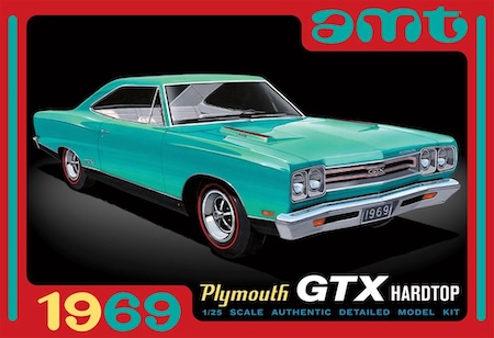 AMT Plymouth GTX Hardtop Model Kit 