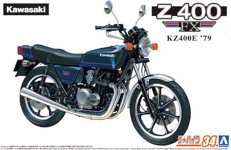 Aoshima Kawasaki KZ400E Z400FX