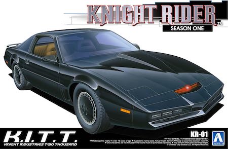 Aoshima Knight Rider: Knight 2000 KITT Season 1 1:24 Scale Model Kit