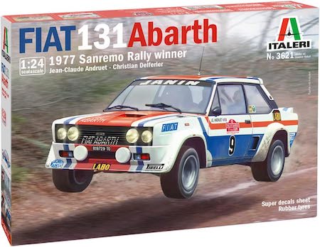 italeri Fiat 131 Abarto 