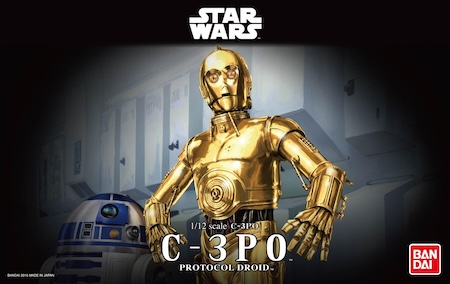 Bandai Hobby Star Wars C3PO  Scale Model Kit