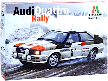 
Italeri  Audi Quattro Rally Model
