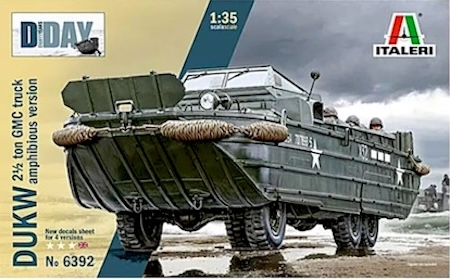 italeri DUKW US Amphibious Cargo Truck 