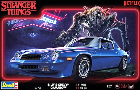 Revell Chevy Camaro Stranger Things