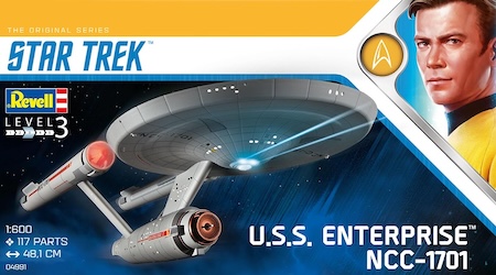 Revell Star Trek U.S.S. Enterprise NCC-1701 Scale Model Kit